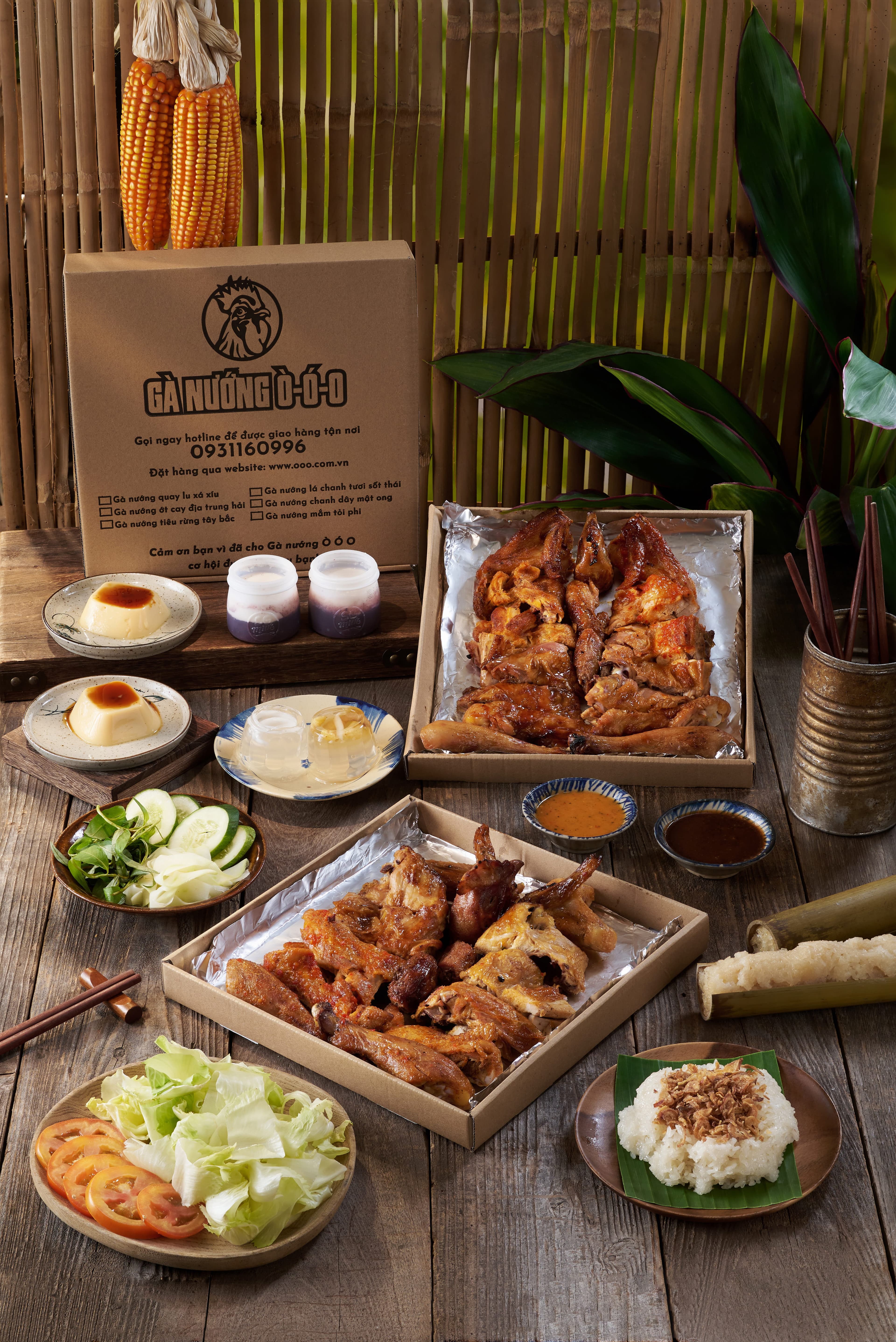 Gà nướng Ò Ó O